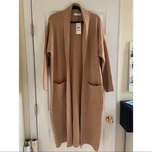 knitted unstructured coat mango